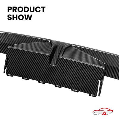 Diffuseur de Pare-Chocs Arrière Carbone BMW M2 G87 2023 - packshot studio - Becquet Voiture