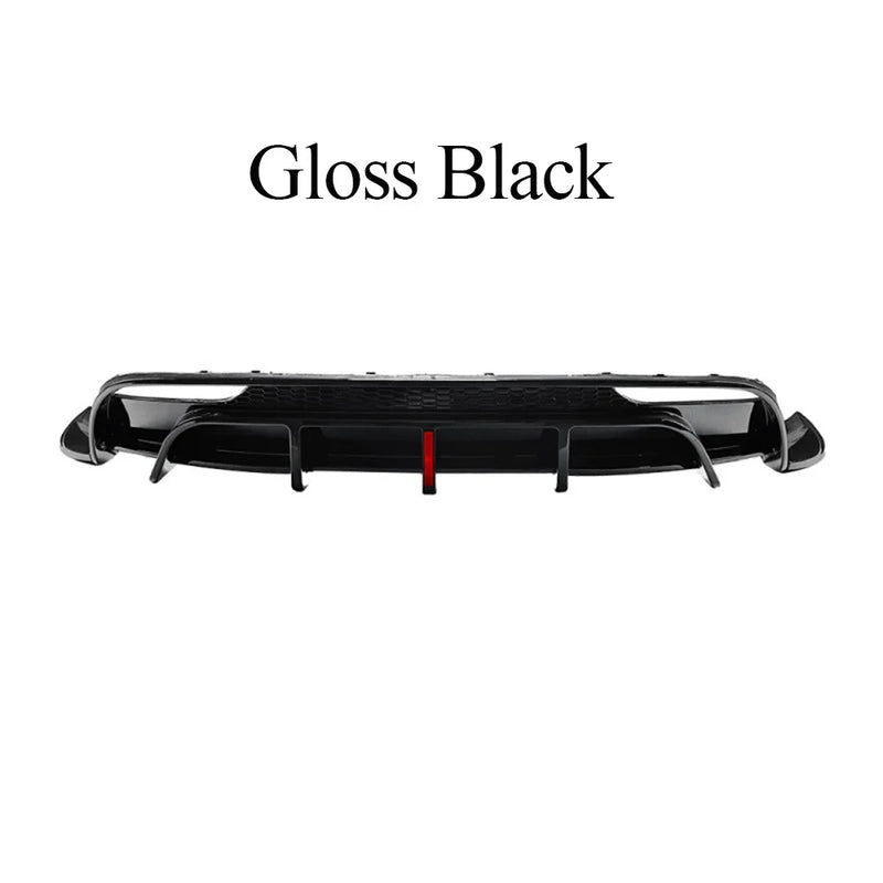 Rear Bumper Diffuser Tesla Model 3 Highland 2024-2025 - top view - Becquet Voiture