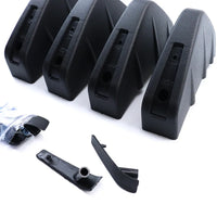Universal Car Rear Bumper Diffuser - rear view - Becquet Voiture