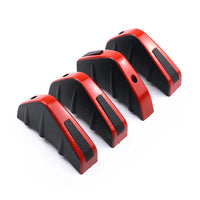 Universal Car Rear Bumper Diffuser - top view - Becquet Voiture