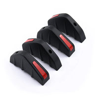 Universal Car Rear Bumper Diffuser - side view 2 - Becquet Voiture