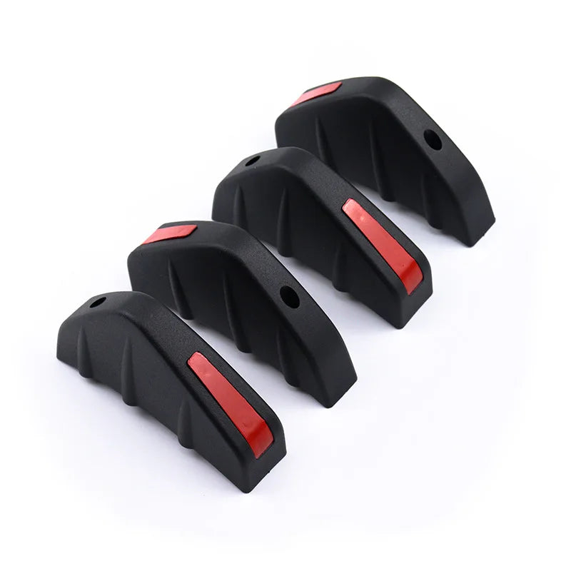 Universal Car Rear Bumper Diffuser - side view 2 - Becquet Voiture