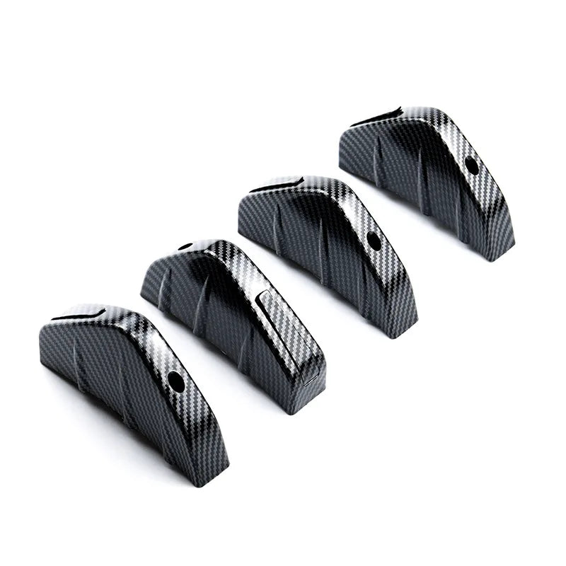 Universal Car Rear Bumper Diffuser - close-up view - Becquet Voiture