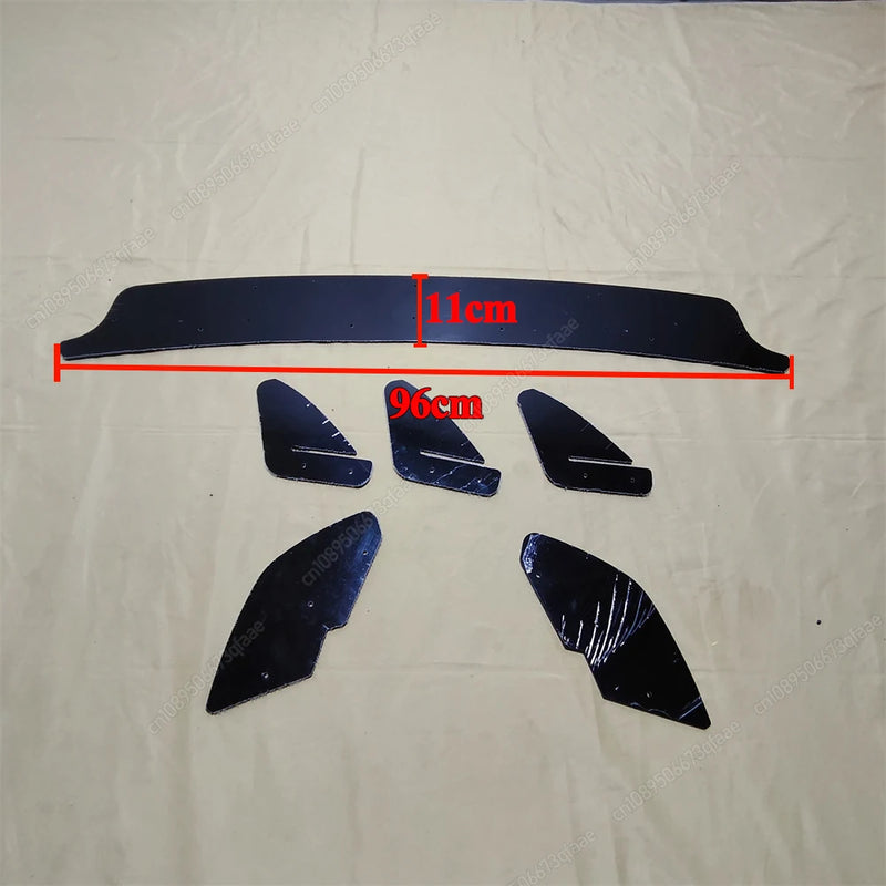 Rear Bumper Diffuser VW Golf 6 GTI 2009-2013 - studio packshot - Becquet Voiture