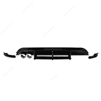 Diffuseur de Pare-Chocs Arrière VW Polo 6R 2009-2014 - détail du montage - Becquet Voiture