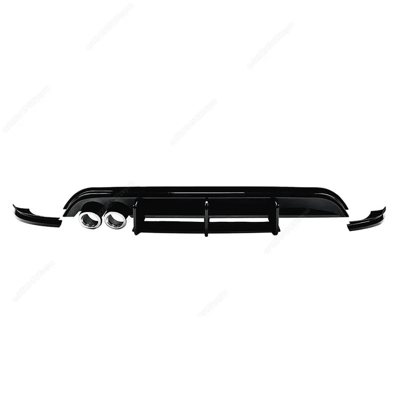 Diffuseur de Pare-Chocs Arrière VW Polo 6R 2009-2014 - détail du montage - Becquet Voiture