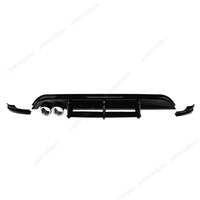 Diffuseur de Pare-Chocs Arrière VW Polo 6R 2009-2014 - vue de trois-quarts - Becquet Voiture