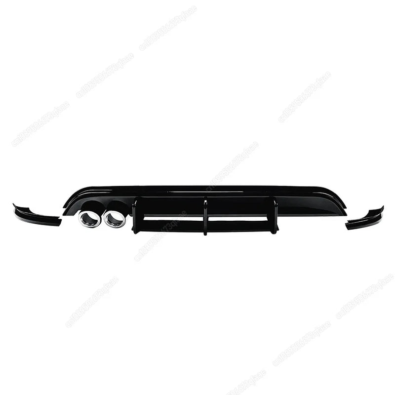 Diffuseur de Pare-Chocs Arrière VW Polo 6R 2009-2014 - vue de trois-quarts - Becquet Voiture