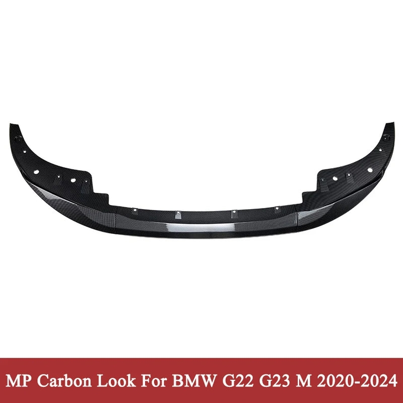 Diffuseur de Pare-Chocs Avant BMW Série 4 G22 G23 Style M - détail du montage - Becquet Voiture