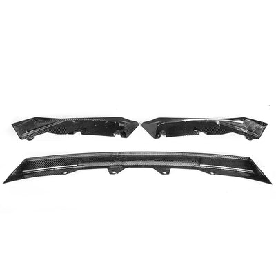 Diffuseur de Pare-Chocs Carbone BMW M3 G80 M4 G82 Style V - vue arrière - Becquet Voiture