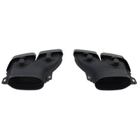 Diffuseur Et Sorties Échappement Look 63 AMG Mercedes Classe C - vue de dessus - Becquet Voiture