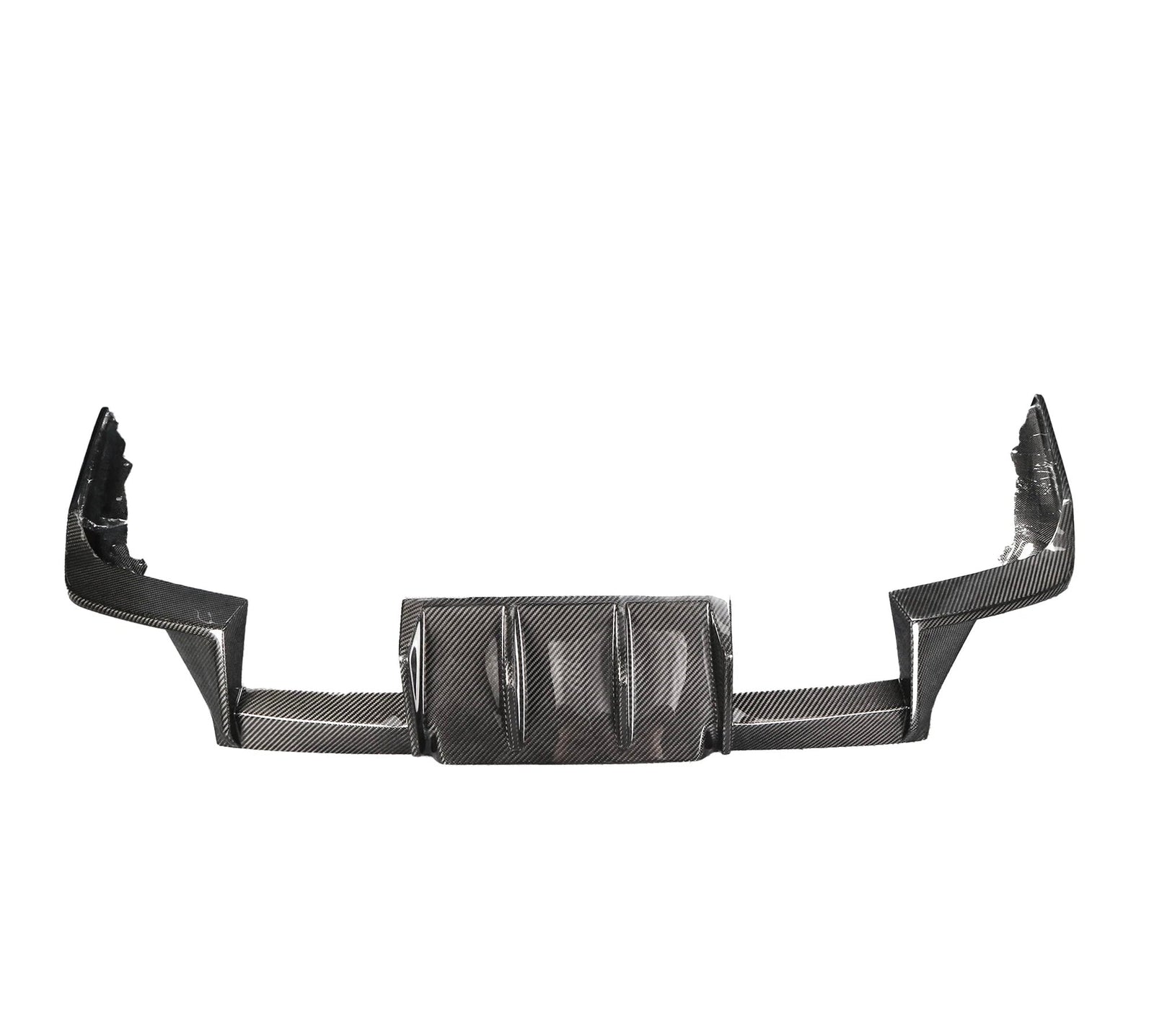 Diffuseur Fibre Carbone BMW G87 M2 1 Pièce - vue de face - Becquet Voiture