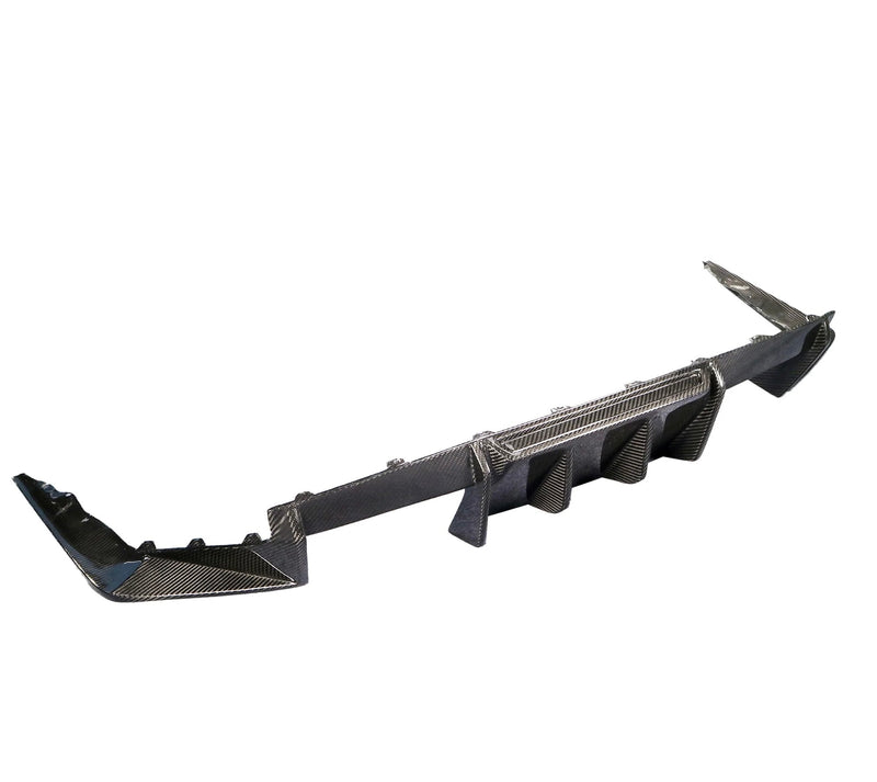 Diffuseur Fibre Carbone BMW G87 M2 1 Pièce - vue de trois-quarts - Becquet Voiture