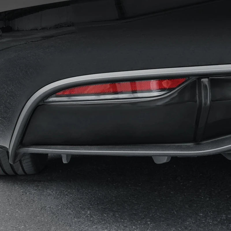 Diffuseur Lèvre Pare-Chocs Arrière Tesla Model 3 Highland Model Y 2024 - vue arrière - Becquet Voiture