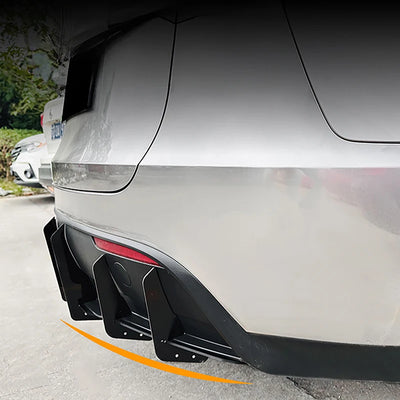 Diffuseur Lèvre Pare-Chocs Arrière Tesla Model Y 2019-2024 - vue arrière - Becquet Voiture