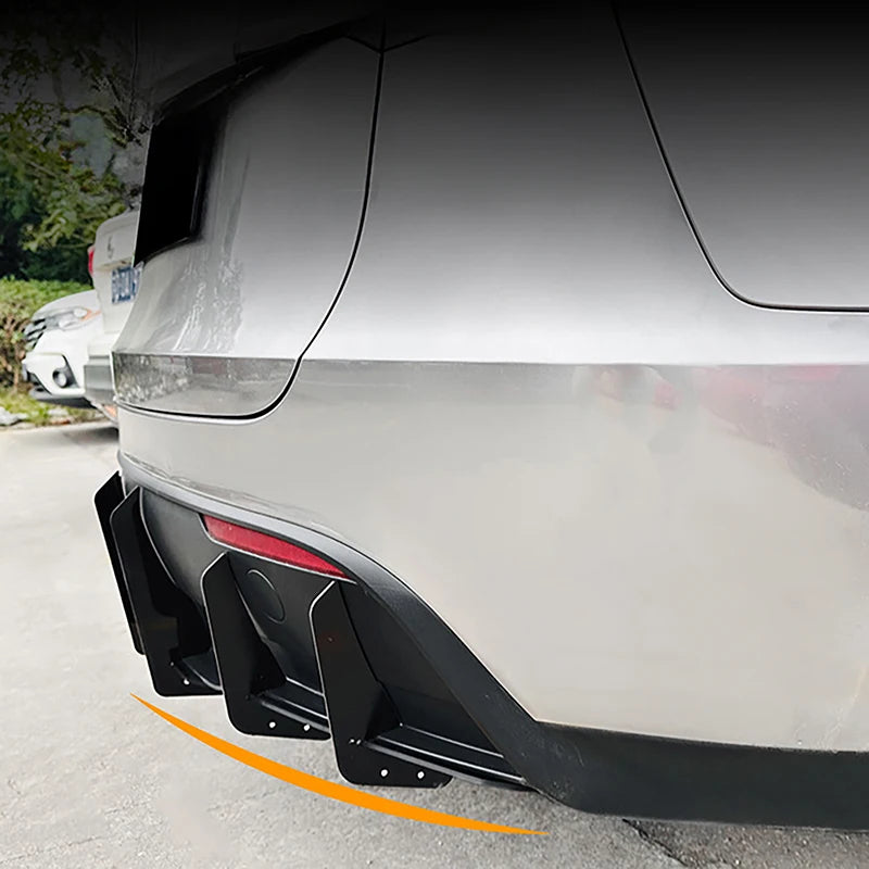 Rear Bumper Lip Diffuser Tesla Model Y 2019-2024 - rear view - Becquet Voiture
