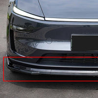 Diffuseur Lèvre Pare-Chocs Avant Tesla Model Y Juniper 2025 - vue de profil - Becquet Voiture