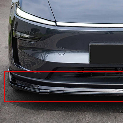 Diffuseur Lèvre Pare-Chocs Avant Tesla Model Y Juniper 2025 - vue de profil - Becquet Voiture