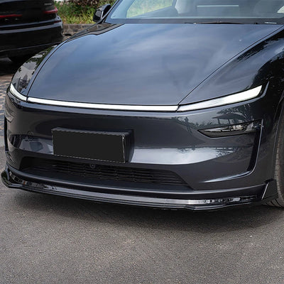 Diffuseur Lèvre Pare-Chocs Avant Tesla Model Y Juniper 2025 - vue de trois-quarts - Becquet Voiture