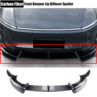 Diffuseur Lèvre Pare-Chocs Tesla Model Y Juniper 2025 - en situation - Becquet Voiture