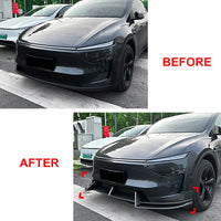 Diffuseur Lèvre Pare-Chocs Tesla Model Y Juniper 2025 - vue de trois-quarts - Becquet Voiture