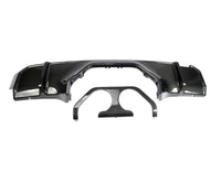 Diffuseur MP Centre Fibre Carbone BMW G80 G82 - vue de face - Becquet Voiture