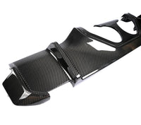 Diffuseur MP Centre Fibre Carbone BMW G80 G82 - vue de trois-quarts - Becquet Voiture