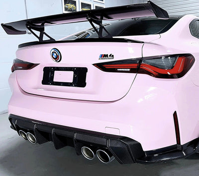 Diffuseur MP en Fibre Carbone BMW M3 G80 G81 G82 - packshot studio - Becquet Voiture