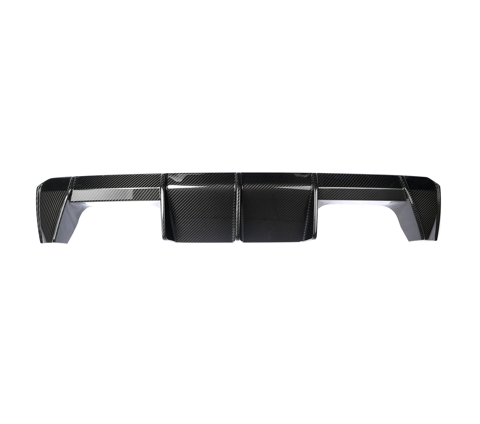 Diffuseur MP en Fibre Carbone BMW M3 G80 G81 G82 - vue de face - Becquet Voiture