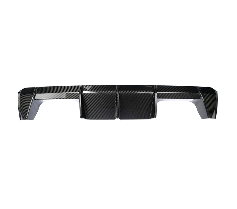 Diffuseur MP en Fibre Carbone BMW M3 G80 G81 G82 - vue de face - Becquet Voiture