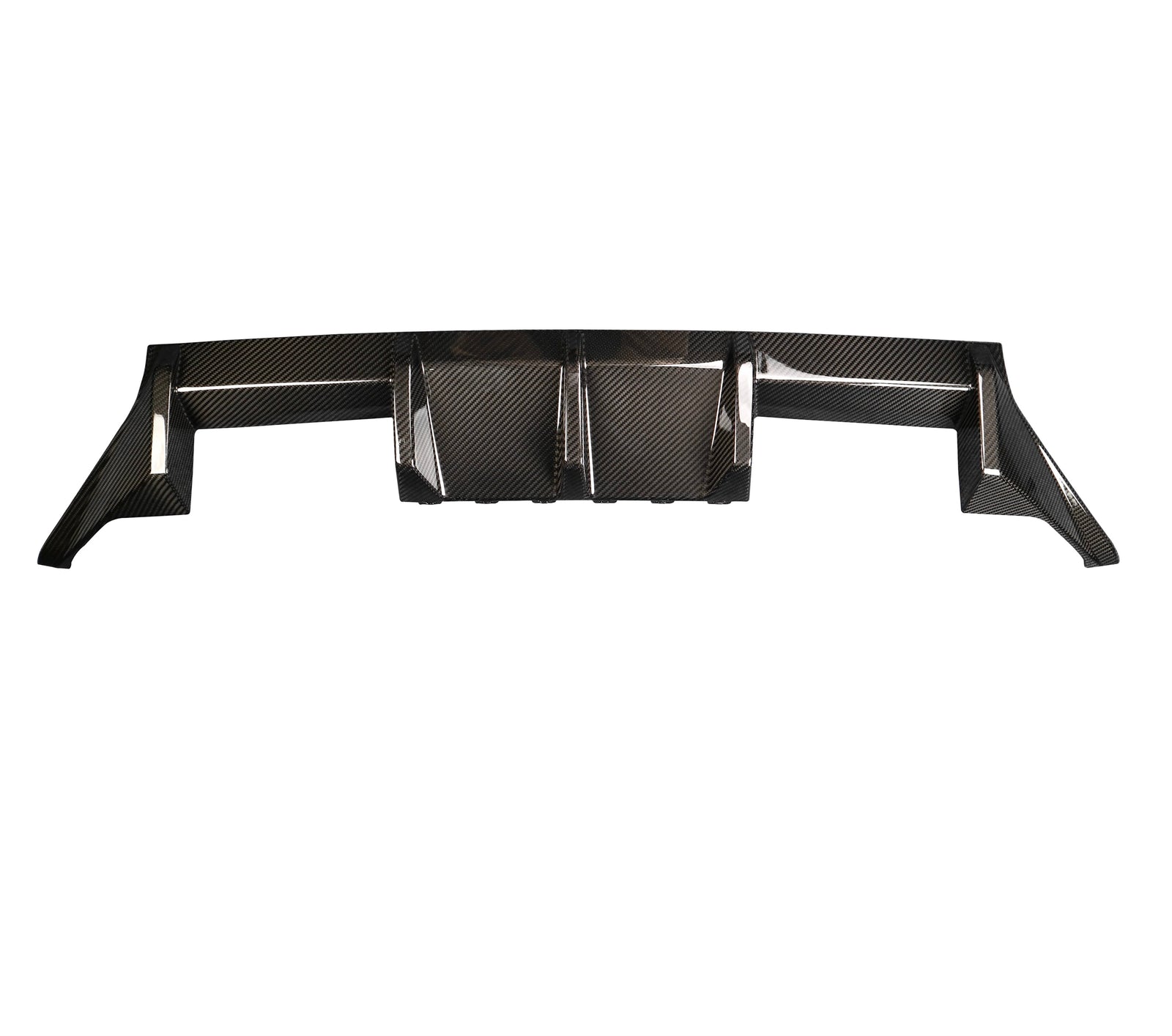 Diffuseur MP en Fibre de Carbone pour BMW G87 M2 - vue de face - Becquet Voiture