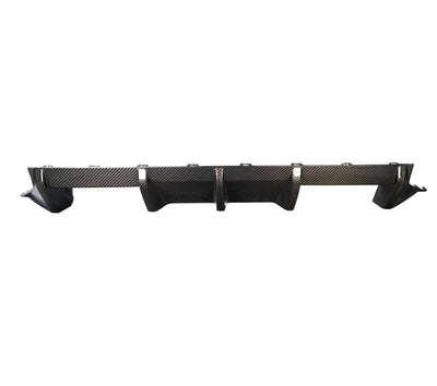 Diffuseur MP en Fibre de Carbone pour BMW G87 M2 - vue de profil - Becquet Voiture
