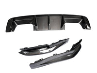 Diffuseur OEM+ Fibre Carbone BMW G80 G82 - vue de face - Becquet Voiture