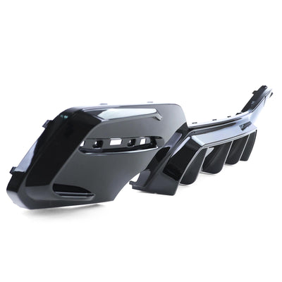 Diffuseur Pare-Choc Arrière M Performance BMW Série 1 F20 2011-2018 - détail du montage 2 - Becquet Voiture