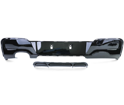 Diffuseur Pare-Choc Arrière M Performance BMW Série 1 F20 2011-2018 - vue de profil - Becquet Voiture