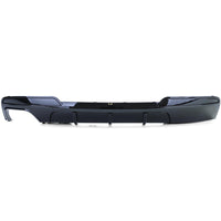 Diffuseur Pare-Choc Arrière M Performance BMW Série 5 F10 Noir - détail du montage - Becquet Voiture