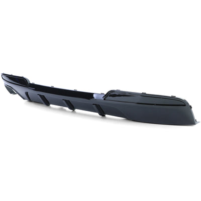 Diffuseur Pare-Choc Arrière M Performance BMW Série 5 F10 Noir - installé sur véhicule 2 - Becquet Voiture