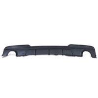 Diffuseur Pare-Choc Arrière M Performance BMW Série 5 F10 Noir - vue arrière 2 - Becquet Voiture