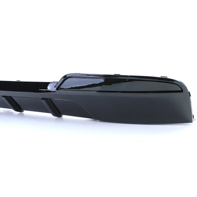 Diffuseur Pare-Choc Arrière M Performance BMW Série 5 F10 Noir - vue de face 3 - Becquet Voiture
