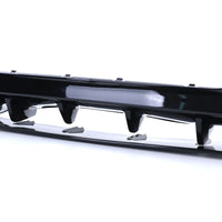 Diffuseur Pare-Choc Arrière Mercedes CLA C118 2019-2025 Noir Brillant - vue de trois-quarts - Becquet Voiture