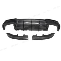 Diffuseur Pare-Chocs Arrière Carbone BMW Série 4 G22 G23 - vue de profil - Becquet Voiture