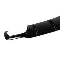 Diffuseur Pare-Chocs Arrière Mercedes Classe C W204 AMG - vue de trois-quarts - Becquet Voiture
