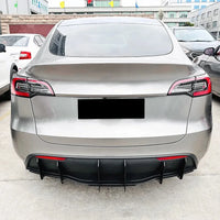 Diffuseur Pare-Chocs Arrière Tesla Model Y 2019-2023 - vue arrière - Becquet Voiture