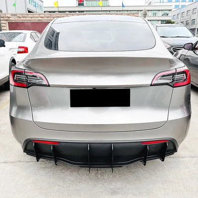 Diffuseur Pare-Chocs Arrière Tesla Model Y 2019-2023 - vue arrière - Becquet Voiture