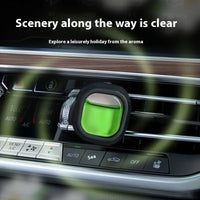 Long-Lasting Essential Oil Car Fragrance - rear view - Becquet Voiture