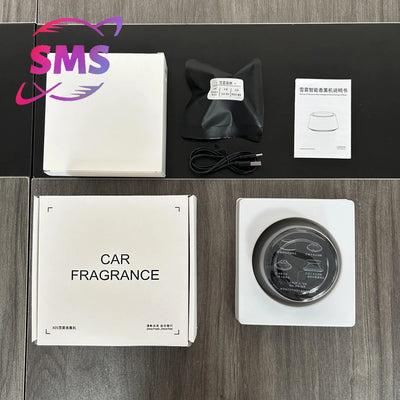 Diffuseur Parfum Voiture + Recharges Parfumées - packshot studio - Becquet Voiture
