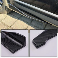 Universal Front and Rear Bumper Spoiler Diffuser - rear view - Becquet Voiture