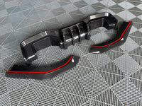 Diffuseur Style AD Fibre Carbone BMW G80 G82 - vue de profil - Becquet Voiture