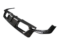 Diffuseur Style PSM Fibre Carbone BMW G80 G82 - vue de face - Becquet Voiture