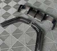 Diffuseur Style V Fibre Carbone BMW F80 F82 F83 - vue de profil - Becquet Voiture